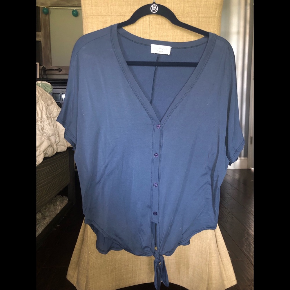 Blue top